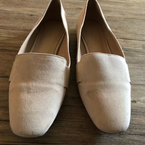 Aldo nude loafers